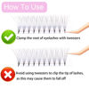 Picture of Volume Lash Extensions Premade Lash Fans 5D 6D 8D 10D 12D 14D 20D Premade Fans Eyelash Extensions Pointed Base Pre Fanned Volume Eyelash Extensions (6D-0.07D-9-16mm)