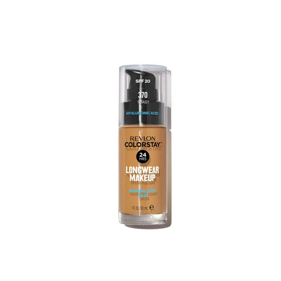 Picture of Revlon Colorstay SPF 20 Makeup Foundation for Normal/Dry Skin, Toast, 1 Ounce