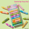 Picture of Lip Smacker Crayola Party Pack - 8 Moisturizing Lip Balms, Hydrating & Protecting, Fun Flavors, Glossy Finish, Cruelty-Free - Color of Kindness