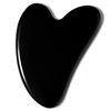 Picture of rosenice Gua Sha Facial Tools Black Guasha Tool Gua Sha Jade Stone for Face Skincare Facial Body Acupuncture Relieve Muscle Tensions Reduce Puffiness Festive Gifts