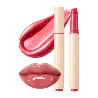 Picture of Nature Republic HONEY MELTING LIP (03 BERRY) K-BEAUTY, Lip Plumper, Tint, Balm, Korean, Lip Gloss, Cute, Glow