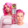 Picture of KISS Temporary Hair Color Spray Dye - One Day Instant Fast-Drying Washable Hair Styling for Halloween, Party, DIY Cosplay (Atomic Pink)