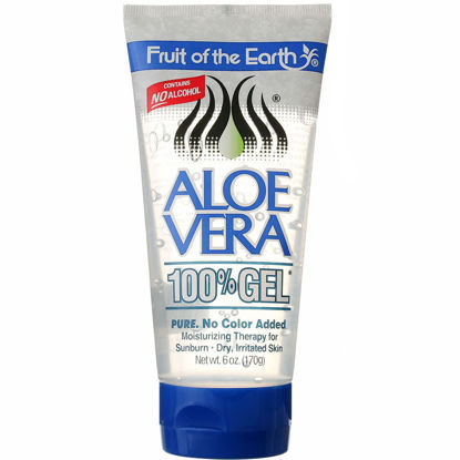 Picture of Fruit of the Earth Aloe Vera 100% Gel 6 oz (Pack of 2)