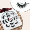 Picture of Veleasha 5D Faux Mink Lashes Handmade Luxurious Volume Fluffy Natural False Eyelashes 7 Pairs (Vivid)