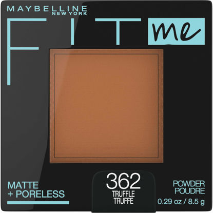 Picture of Maybelline Fit Me Matte + Poreless Pressed Face Powder Makeup & Setting Powder, Truffle, 1 Count