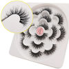 Picture of Veleasha 5D Faux Mink Lashes Handmade Luxurious Volume Fluffy Natural False Eyelashes 7 Pairs (Cat Eye)