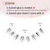 Picture of Bottom Lashes Bottom Eyelashes False Lower Lashes Fake Bottom Eyelashes 7 Pairs Bottom-9