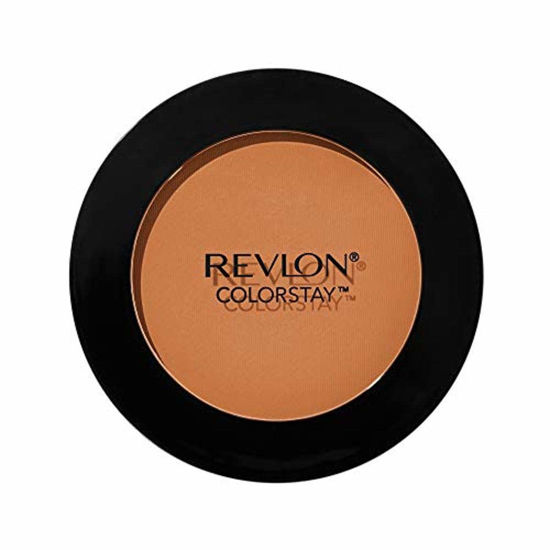 Picture of Revlon Powder Foundation, ColorStay Face Makeup, Longwearing, Oil Free-Fragrance Free, Noncomedogenic, Cappuccino (410)