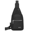 Picture of Small Sling Backpack Crossbody Sling Bag for Men Women, Chest Bag Daypack Fanny Pack Cross Body Bag for Outdoors Hiking Traveling - Black