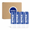 Picture of NIVEA Moisture Lip Care, Lip Balm Stick with Shea Butter, Jojoba Oil and Avocado Oil, 0.17 Oz, Pack of 4