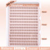 Picture of Mavphnee Brown Lash Clusters Natural Cluster Eyelash Extensions 10-12MM C Curl Lash Extension Individuals 168 Pcs DIY Self Application Lash Extension Clusters for Beginners