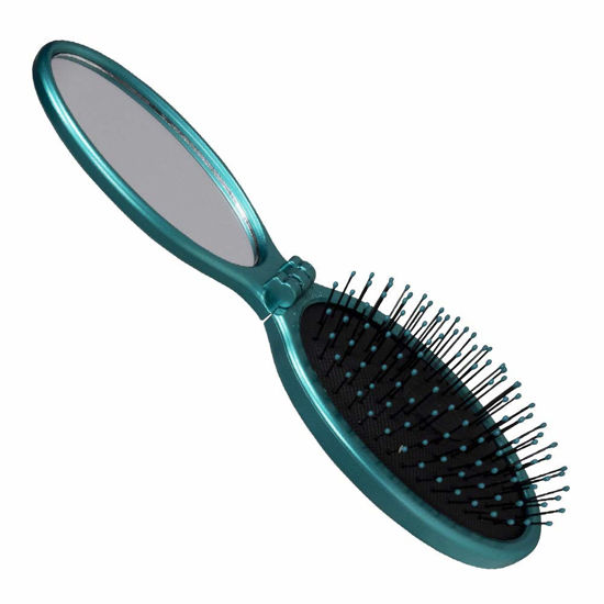 Picture of Wet Brush Pop Go Detangler Assortment Exclusive Ultrasoft IntelliFlex Teal Bristle Hair Brush for Unisex Adults