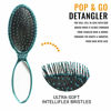 Picture of Wet Brush Pop Go Detangler Assortment Exclusive Ultrasoft IntelliFlex Teal Bristle Hair Brush for Unisex Adults