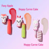 Picture of Lip Smacker Lippy Pals, Unicorn, Panda, Kitten, Lip balm for Kids - Foxy Apple, Hoppy Carrot Cake, Strawberry Llama