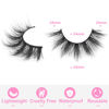 Picture of Lashes Wispy Faux Mink Lashes Fluffy False Eyelashes Natural Look 16mm Eye Lashes 6D Volume Fake Lashes pack by Kiromiro 14 Pairs