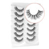 Picture of Onlyall Natural Eyelashes Mink False Eyelashes Natural Wispy Lashes Soft Clear Band Lashes Fluffy False Lashes 14MM A11