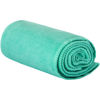 Picture of Shandali Hot Yoga GoSweat Microfiber Hand Towel in Super Absorbent Premium Teal Suede for Bikram, Pilates, Gym, and Outdoor Sports. 16 x 26.5 inches.