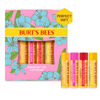 Picture of Burt's Bees Gifts Ideas - In Full Bloom Lip Balm Set, Original Beeswax, Dragonfruit Lemon, Tropical Pineapple & Strawberry, Natural Origin Lip Treatment, 4 Tubes, 0.15 oz.