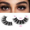 Picture of Fluffy Mink Lashes Pack False Eyelashes 6D Volume Wispy Fake Lashes Strip Curly Mink Eyelashes by TNFVLONEINS-10 Pairs