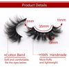 Picture of Veleasha 5D Faux Mink Lashes Handmade Luxurious Volume Fluffy Natural False Eyelashes 7 Pairs (601)