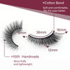 Picture of Veleasha 5D Faux Mink Lashes Handmade Luxurious Volume Fluffy Natural False Eyelashes 7 Pairs (028)