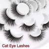 Picture of Veleasha 5D Faux Mink Lashes Handmade Luxurious Volume Fluffy Natural False Eyelashes 7 Pairs (028)