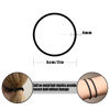 Picture of 120 Pcs Neutral Colors Elastic Hair Tie, 4MM Ponytail Holders for Medium to Thick Hair No Damage Hair Accessories for Men, Women, Boys, and Girls for Long Braids