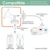 Picture of Maymom Pump Part Compatible with Spectra S1,S2 Spectra 9 Plus Breastpump; Incl Wide Mouth Flange (One flange-18mm Flange) Not Original Spectra Flange; Not Spectra Baby USA Parts