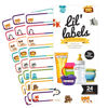 Picture of Bottle Labels, Write-On, Self-Laminating, Waterproof Kids Name Labels for Baby Bottles, Sippy Cup for Daycare School, Dishwasher Safe (Animal Friends), Made in The USA