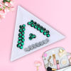 Picture of Jollin Hot Fix Crystal Flatback Rhinestones Glass Diamantes Gems 4.0mm(16ss 1440pcs, Dark Green)