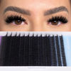 Picture of D Curl Lash Clusters Fluffy Lash Extension 80D Volume Cluster Lashes Thick Eyelash Extensions Individual Eyelashes 280Pcs Wispy Fake Lashes by Geeneiya