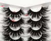 Picture of Pooplunch Faux Mink Lashes Fluffy 25MM False Eyelashes 7 Pairs Pack Dramatic 8D Volume Thick Long Fake Eye Lashes Multipack