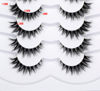 Picture of Pooplunch False Eyelashes Invisible Band Cat Eye Look Natural Wispy Lashes Extension Volume Fluffy Short Fake Eyelashes Faux Mink Lash Strips 7 Pairs Multipack