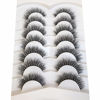 Picture of Pooplunch False Eyelashes Natural Fluffy Faux Mink Lashes Pack Wispy Short Fake Eye Lashes 7 Pairs Multipack