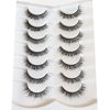 Picture of Pooplunch Fake Eyelashes Short Natural False Eyelashes Wispy Light Volume Faux Mink Eye Lashes 7 Pairs Pack