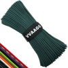 Picture of VVAAGG 550 Paracord 100FT 4mm Durable Camping Rope, Tent Rope, Nylon Cord Rope (Dark Green)