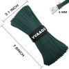 Picture of VVAAGG 550 Paracord 100FT 4mm Durable Camping Rope, Tent Rope, Nylon Cord Rope (Dark Green)