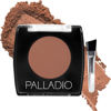 Picture of Palladio Brow Powder, Auburn, Soft and Natural Eyebrow Powder with Jojoba Oil & Shea Butter, Compact Size for Purse or Travel, Includes Applicator Brush