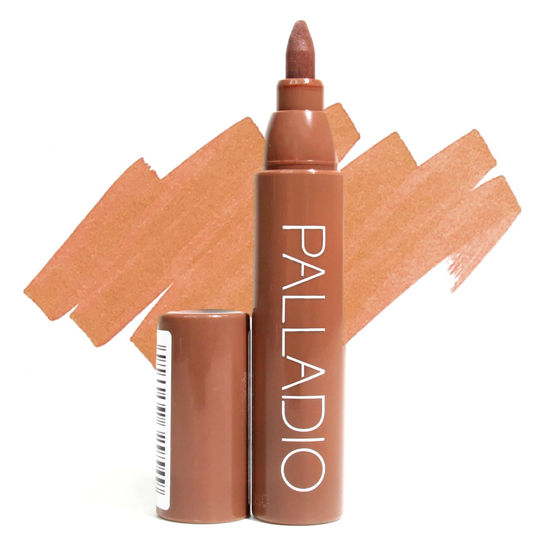 Picture of Palladio Lip Stain, Hydrating and Waterproof Formula, Matte Color Look, Longlasting All Day Wear Lip Color, Smudge Proof Natural Finish, Precise Chisel Tip Marker, Nude