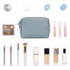 Picture of Narwey Small Makeup Bag for Purse Travel Makeup Pouch Mini Cosmetic Bag for Women (Greyish Blue, Small)