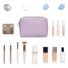 Picture of Narwey Small Makeup Bag for Purse Travel Makeup Pouch Mini Cosmetic Bag for Women (Purple, Small)