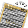 Picture of QUEWEL Lash Clusters 320Pcs Cluster Lashes 30D+40D C Curl Lash Clusters Mix12-18mm Individual Eyelashes Clusters Wispy DIY Eyelash Extension Thin Band Soft to Use at Home (30D+40D C Mix12-18)