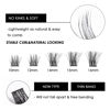 Picture of Lash Clusters 144 Pcs Individual Lashes Clusters Eyelash Extensions False Eyelashes DIY Wispy Fluffy Lash Extension Reusable False Eyelashes Natural Look Mix 10-16mm C D Curl-DM06