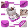 Picture of Queboom Travel Makeup Bag Cosmetic Bag Makeup Bag Toiletry bag for women and men (Deep purple)