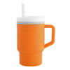 Picture of Infantino My 1st Tumbler - Adorable Miniature Tumbler with Toddler-Friendly Straw and Handle, Encourages Hydration, Easy to Clean, Creamsicle