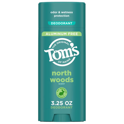 Picture of Tom’s of Maine North Woods Natural Deodorant for Men and Women, Aluminum Free, 3.25 oz