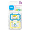 Picture of MAM Air Baby Pacifier, For Sensitive Skin, Sterilizer Case, 2 Pack, 16+ Months, Boy