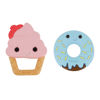 Picture of Infantino Sweet Tooth Silicone Teethers, Textured Ice Cream and Donut, 2-Pack