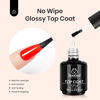 Picture of Beetles 3Pcs 15ml Gel Polish Top Coat Base Coat and Liquid Peel Off Latex Set No Wipe Base Top Coat Soak Off Uv LED Nail Lamp Finish Nails Cuticle Guard Nail Art Design Manicure Kit Nail Shine Gifts