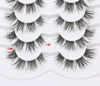 Picture of Pooplunch False Eyelashes Natural Extension-Look Clear Band 8D Short Wispy Fluffy Faux Mink Lashes Fake Eyelashes 7 Pairs Multi-pack